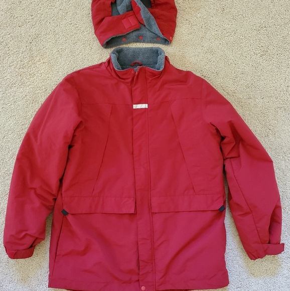 Boys Arctic Plain, size14/16 Parka with Hood - Picture 1 of 7